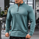 CAMISA DE COMPRESSÃO MASCULINA SPORTWEAR - PRETO/BOTÃO