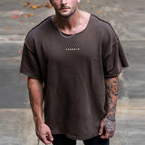 CAMISA MASCULINA ESPORTIVA - CAFÉ